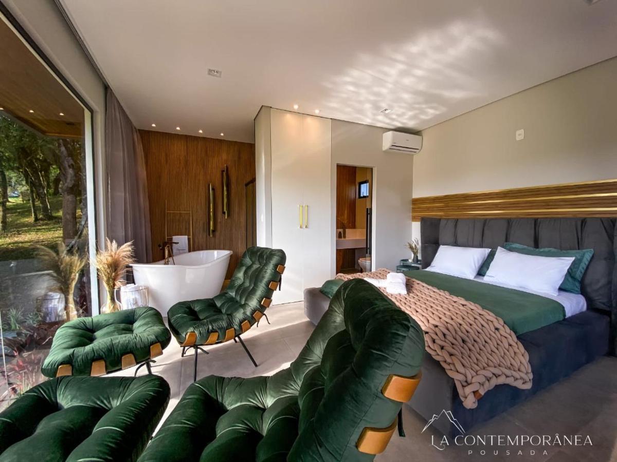 La Contemporanea Cabanas Prox A Cidade Vista Para Ponto Turistico 乌鲁比西 外观 照片