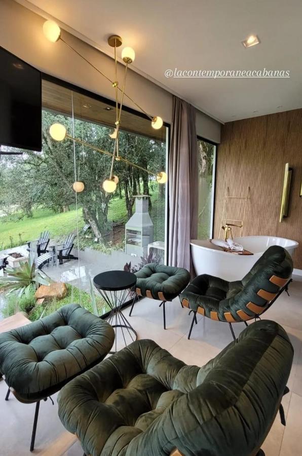 La Contemporanea Cabanas Prox A Cidade Vista Para Ponto Turistico 乌鲁比西 外观 照片