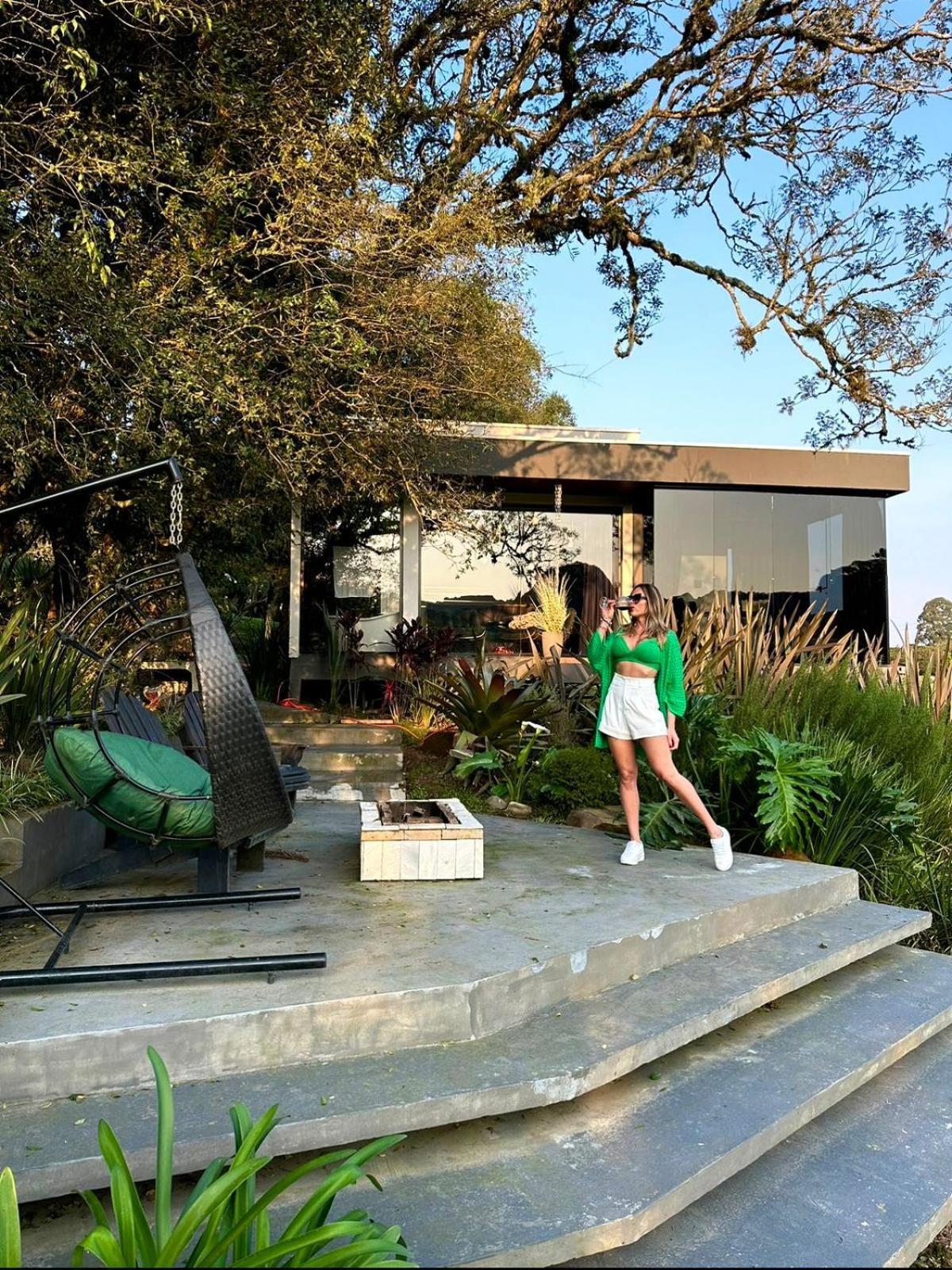 La Contemporanea Cabanas Prox A Cidade Vista Para Ponto Turistico 乌鲁比西 外观 照片